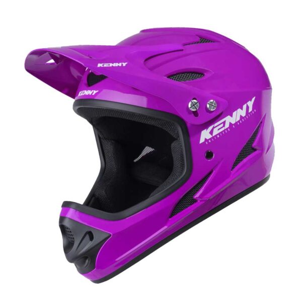 KENNY Cyklistická prilba DOWNHILL SOLID Purple