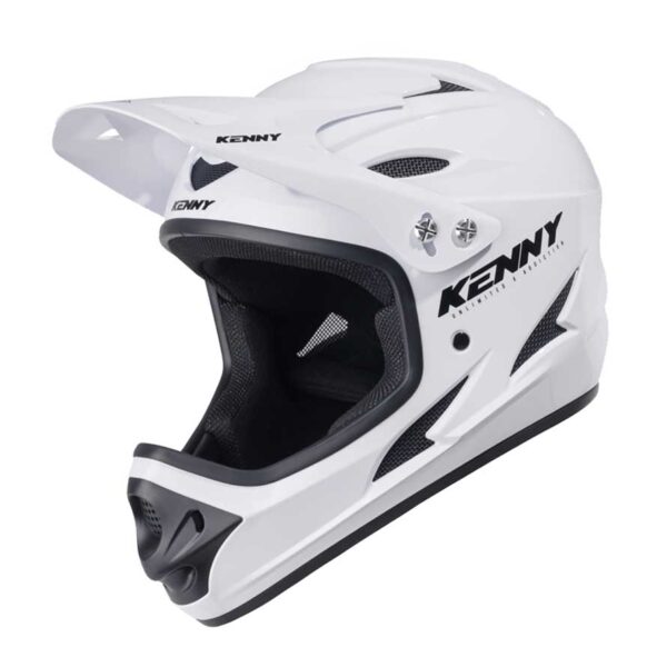KENNY Cyklistická prilba DOWNHILL SOLID White